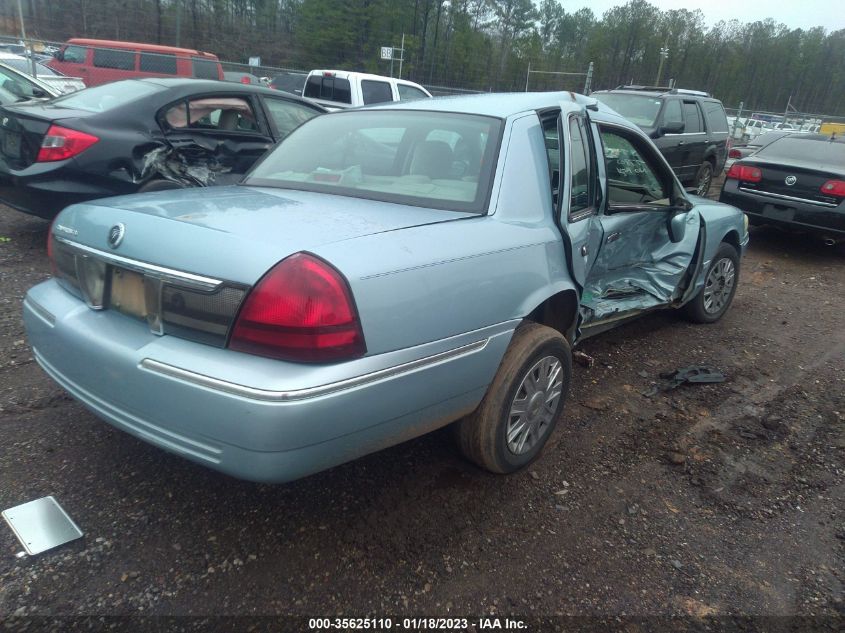 2007 Mercury Grand Marquis Gs VIN: 2MEFM74V07X637073 Lot: 35625110