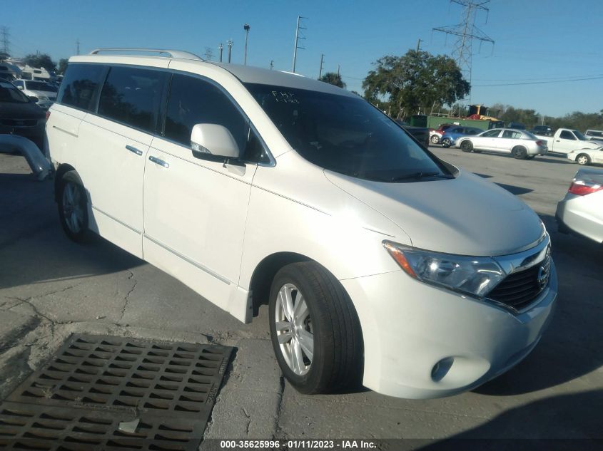 2014 Nissan Quest Sl VIN: JN8AE2KP1E9107867 Lot: 35625996