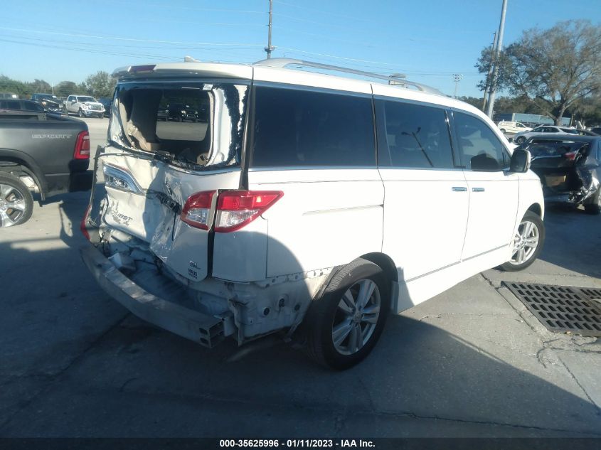 2014 Nissan Quest Sl VIN: JN8AE2KP1E9107867 Lot: 35625996