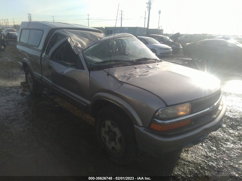 1998 Chevrolet S-10 Ls VIN: 1GCDT19X7W8136389 Lot: 35626748