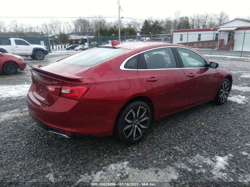 2021 Chevrolet Malibu Fwd Rs VIN: 1G1ZG5ST2MF089055 Lot: 35626896