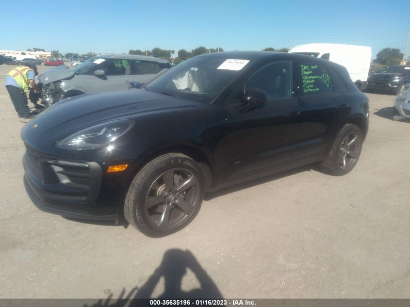 2022 Porsche Macan VIN: WP1AA2A50NLB07030 Lot: 35635196