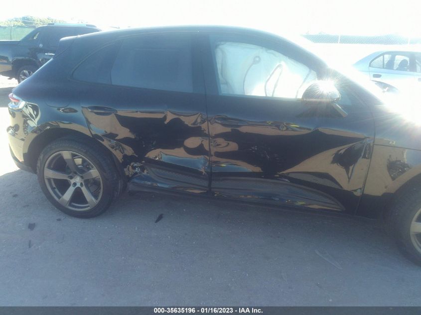 2022 Porsche Macan VIN: WP1AA2A50NLB07030 Lot: 35635196