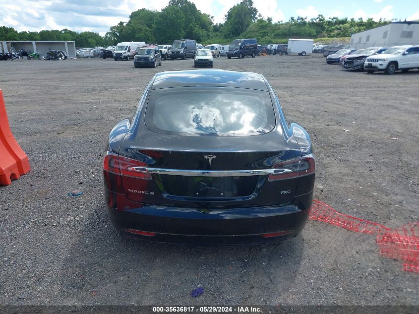 2018 Tesla Model S 75D/P100D/100D VIN: 5YJSA1E28JF283417 Lot: 35636817