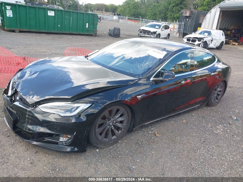 2018 Tesla Model S 75D/P100D/100D VIN: 5YJSA1E28JF283417 Lot: 35636817