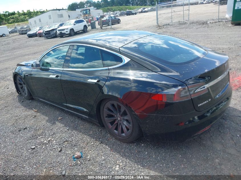 2018 Tesla Model S 75D/P100D/100D VIN: 5YJSA1E28JF283417 Lot: 35636817