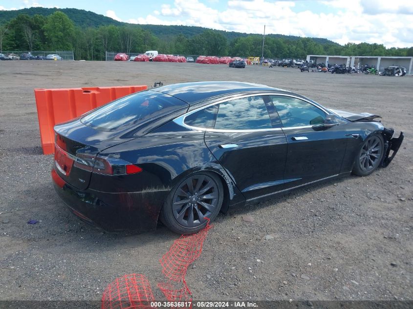 2018 Tesla Model S 75D/P100D/100D VIN: 5YJSA1E28JF283417 Lot: 35636817