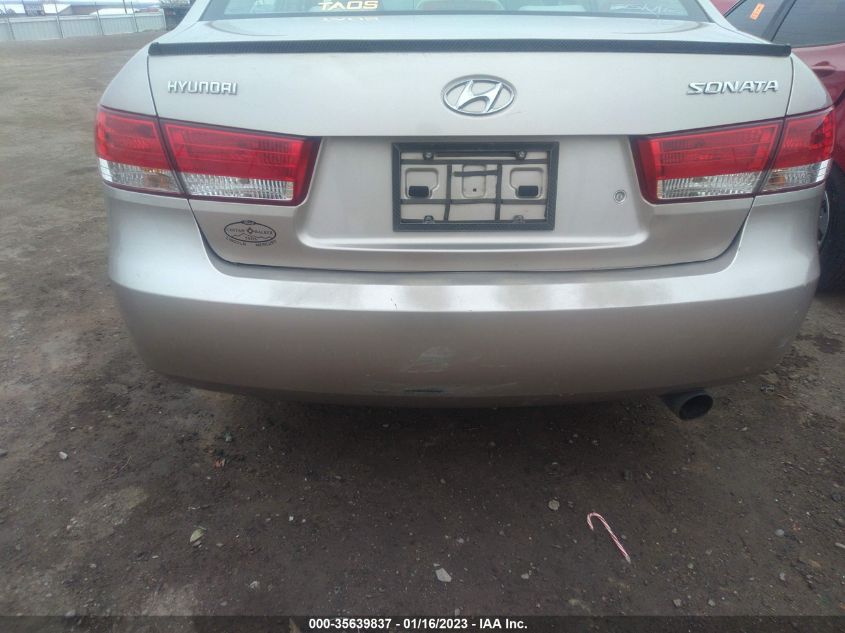 2006 Hyundai Sonata Gls VIN: 5NPEU46C16H066068 Lot: 35639837