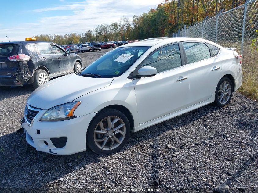 2014 Nissan Sentra Sr VIN: 3N1AB7AP7EL640027 Lot: 35642323