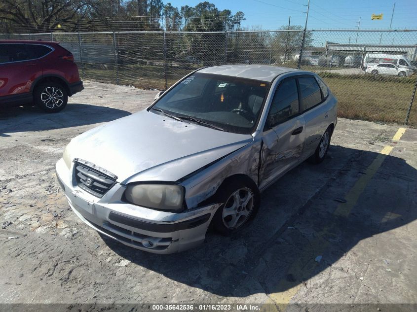 2004 Hyundai Elantra Gt VIN: KMHDN56D34U110433 Lot: 35642536