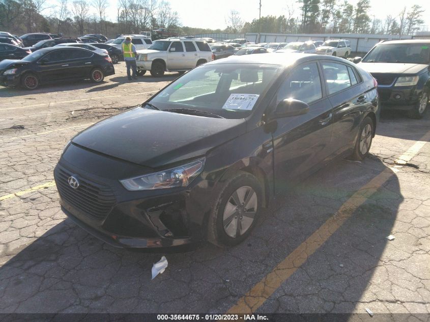 2019 Hyundai Ioniq Hybrid Blue VIN: KMHC65LC4KU174045 Lot: 35644675