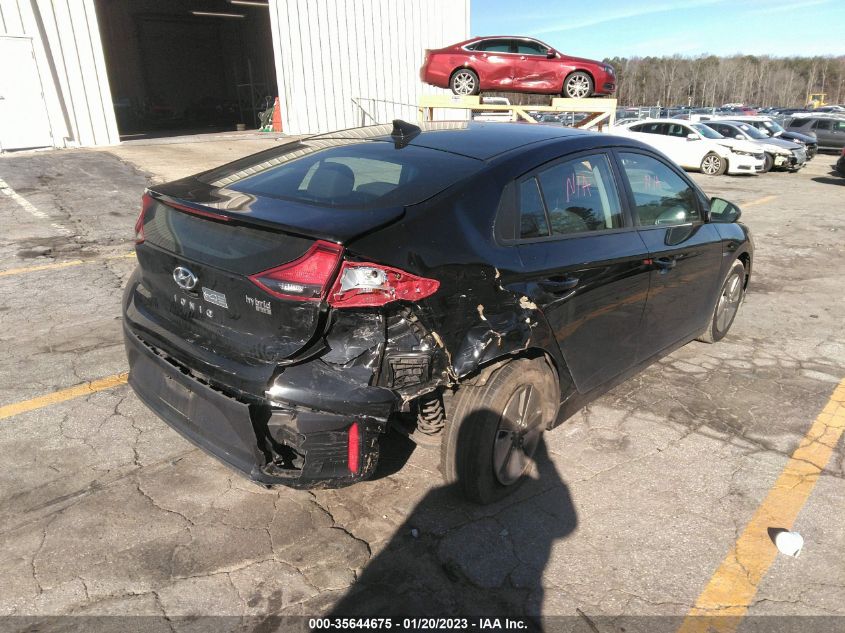 2019 Hyundai Ioniq Hybrid Blue VIN: KMHC65LC4KU174045 Lot: 35644675