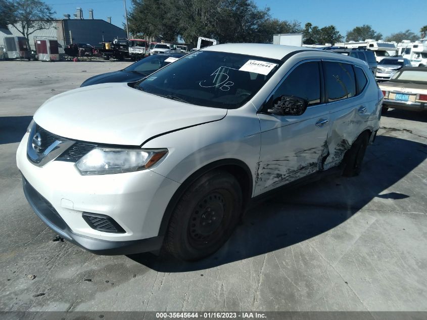 2015 Nissan Rogue S VIN: 5N1AT2MT5FC786876 Lot: 35645644