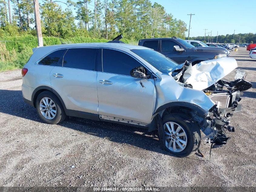 2020 Kia Sorento 2.4L L VIN: 5XYPG4A32LG686471 Lot: 35646251