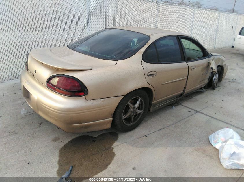 2002 Pontiac Grand Prix Gt VIN: 1G2WP52K42F162218 Lot: 35649138