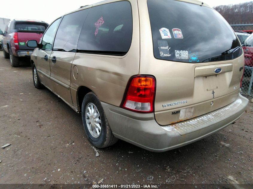 2001 Ford Windstar Lx VIN: 2FMZA51471BB52937 Lot: 35651411