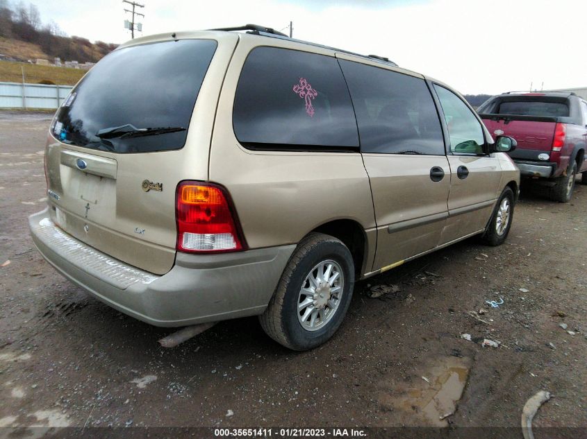 2001 Ford Windstar Lx VIN: 2FMZA51471BB52937 Lot: 35651411