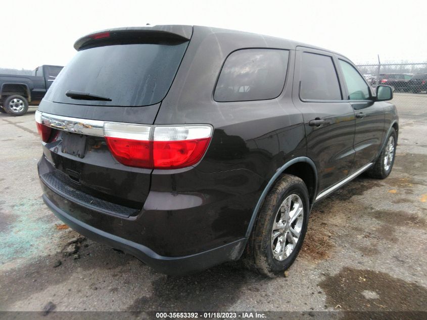 2012 Dodge Durango Sxt VIN: 1C4RDHAG2CC196869 Lot: 35653392