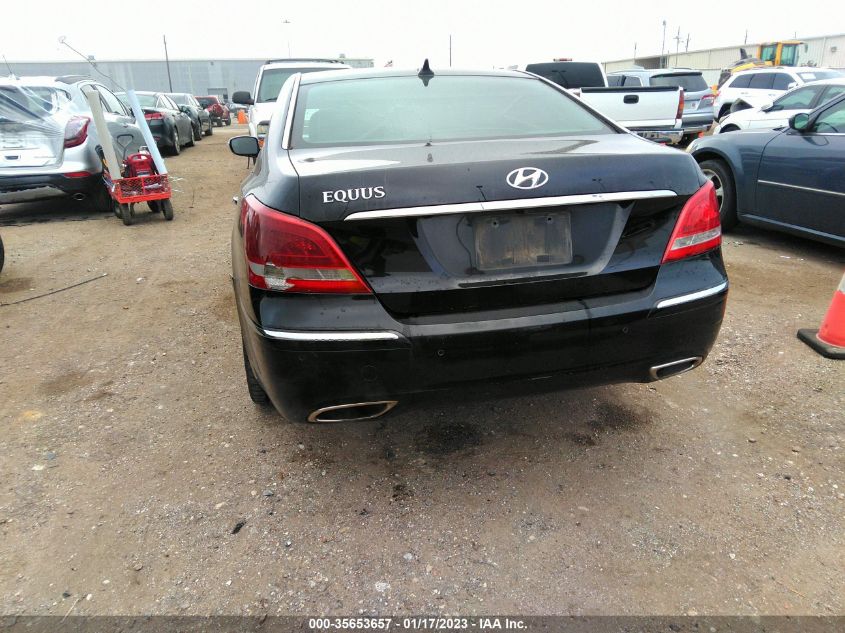 2013 Hyundai Equus Ultimate VIN: KMHGH4JH6DU064024 Lot: 35653657