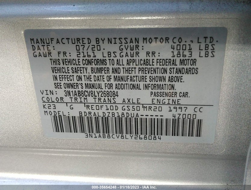 3N1AB8CV8LY268084