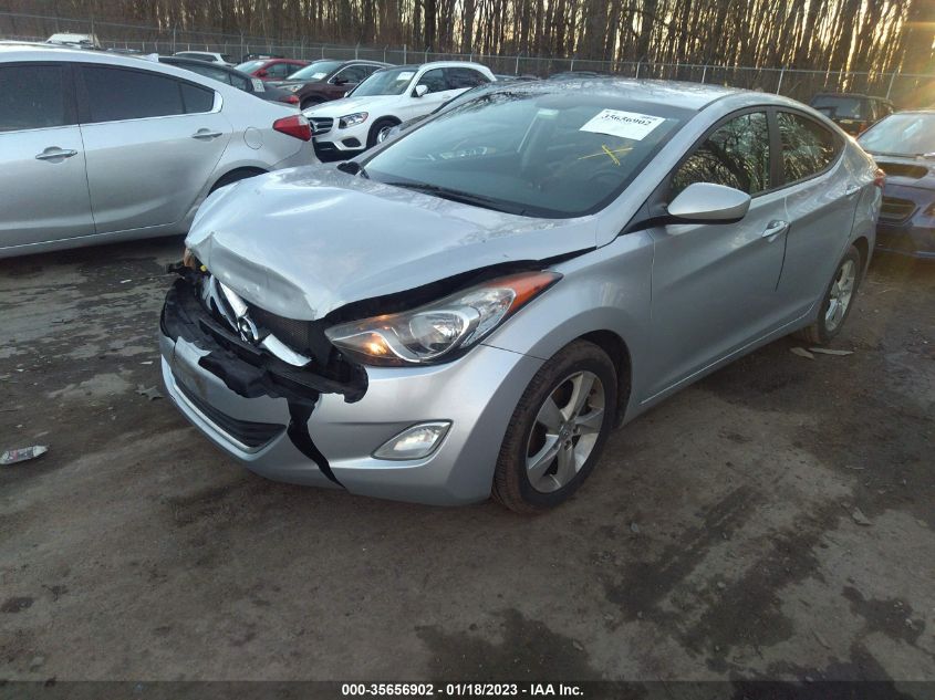 2012 Hyundai Elantra Gls VIN: 5NPDH4AE0CH071671 Lot: 35656902