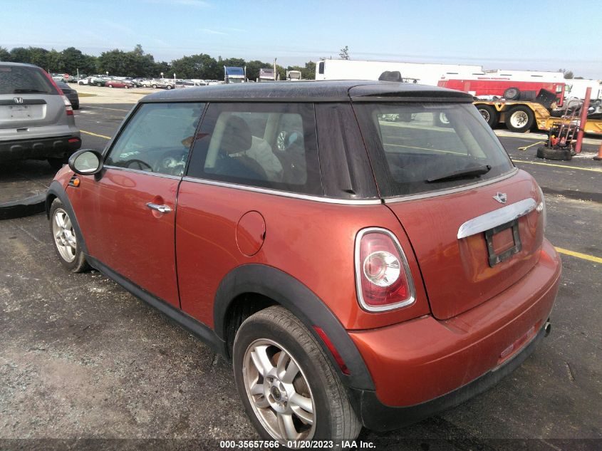 2013 Mini Hardtop Cooper VIN: WMWSU3C54DT548140 Lot: 35657566