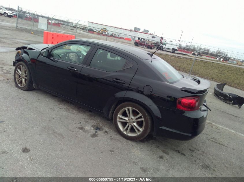 1C3CDZABXEN220282 2014 Dodge Avenger Se