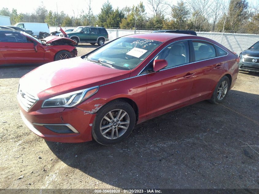 2017 Hyundai Sonata 2.4L VIN: 5NPE24AF7HH587368 Lot: 35659928