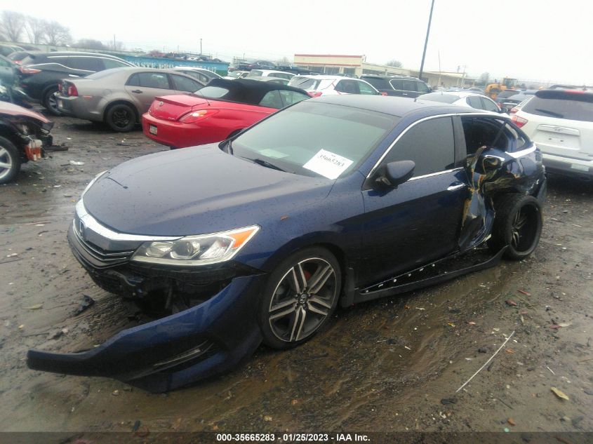 2016 Honda Accord Sport VIN: 1HGCR2F59GA079420 Lot: 35665283