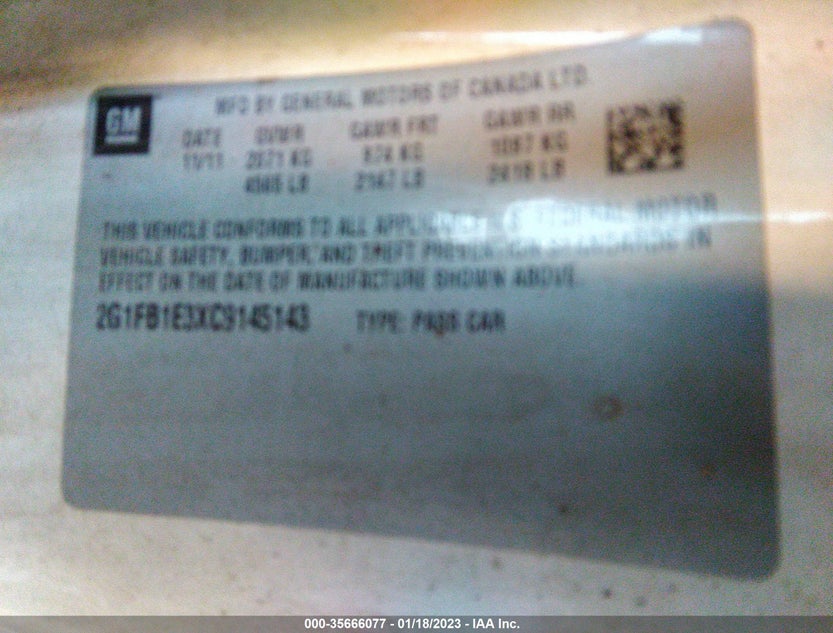 2G1FB1E3XC9145143