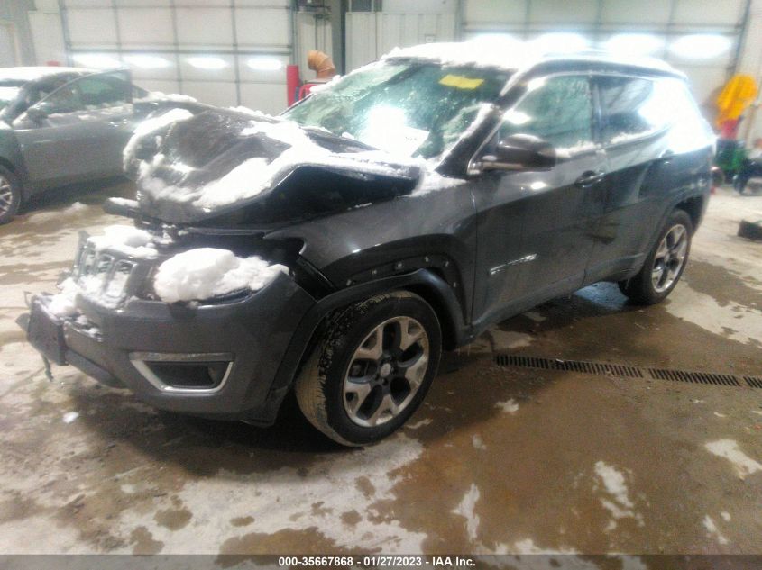 3C4NJDCB4JT437155 2018 Jeep Compass Limited 4X4