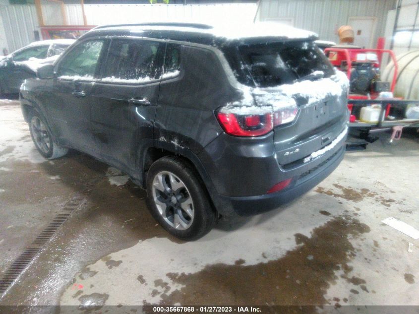 3C4NJDCB4JT437155 2018 Jeep Compass Limited 4X4