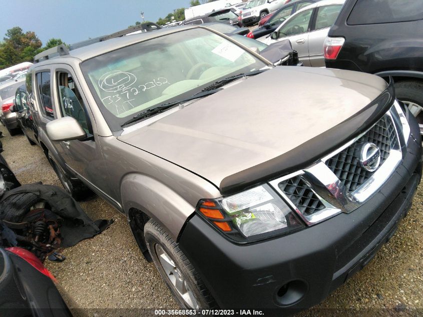 5N1AR18B49C602834 2009 Nissan Pathfinder Se