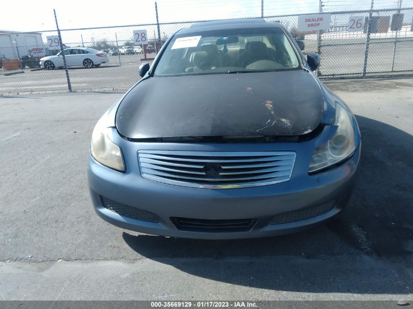 2007 Infiniti G35 Journey VIN: JNKBV61E07M705440 Lot: 35669129