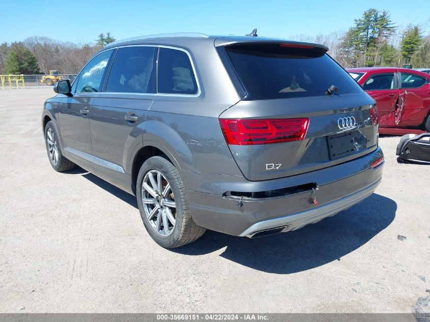 2019 Audi Q7 45 Premium VIN: WA1LHAF77KD037746 Lot: 35669151