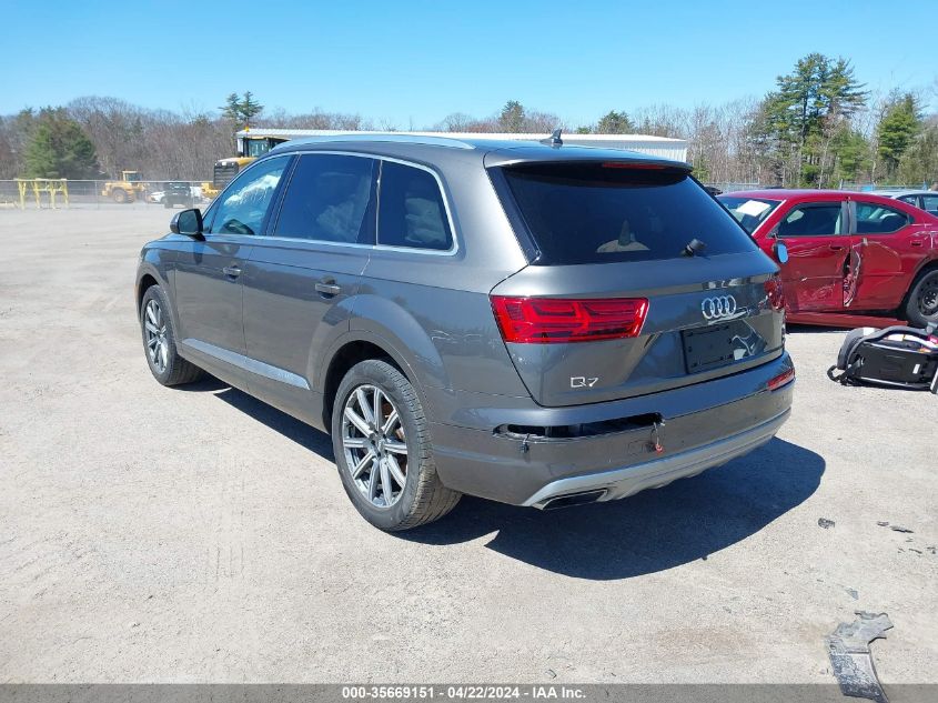 2019 Audi Q7 45 Premium VIN: WA1LHAF77KD037746 Lot: 35669151