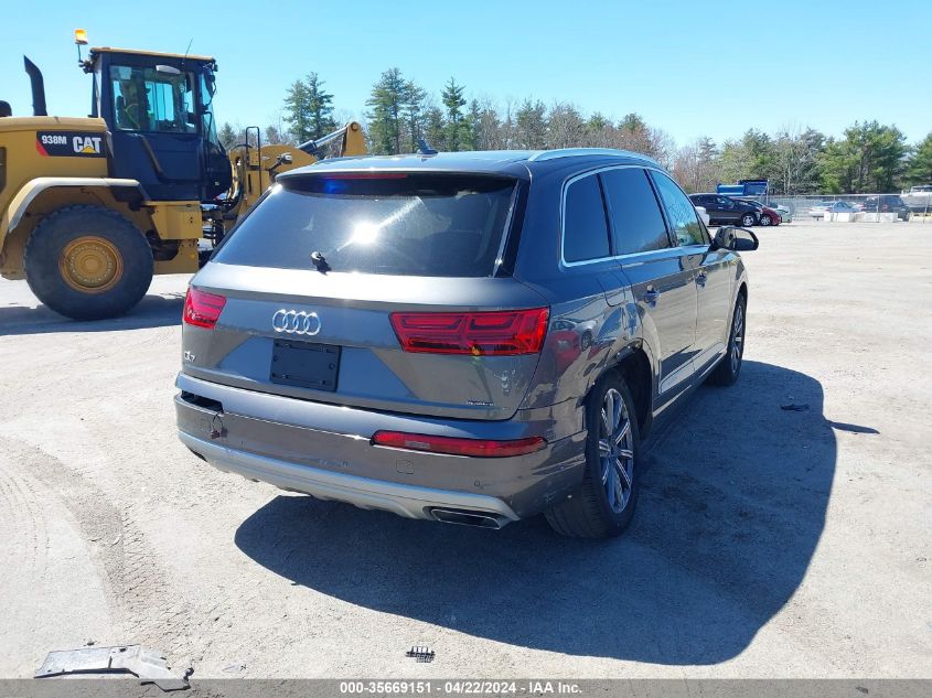 2019 Audi Q7 45 Premium VIN: WA1LHAF77KD037746 Lot: 35669151