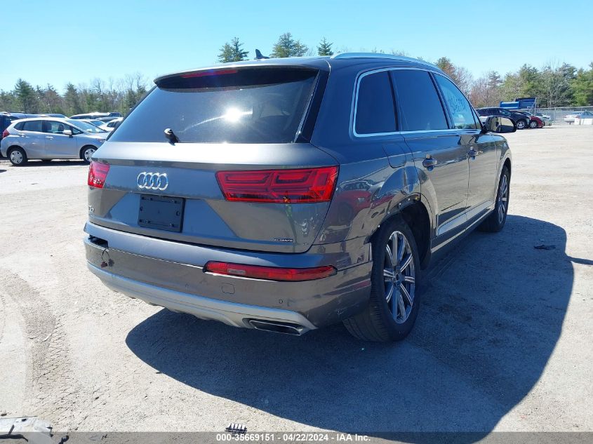 2019 Audi Q7 45 Premium VIN: WA1LHAF77KD037746 Lot: 35669151