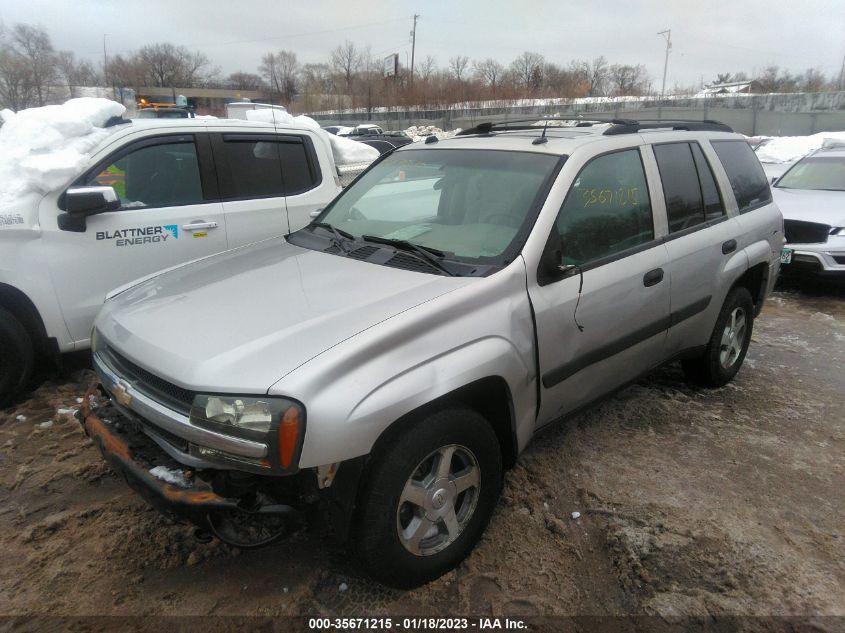 2005 Chevrolet Trailblazer Ls VIN: 1GNDT13S652306229 Lot: 35671215