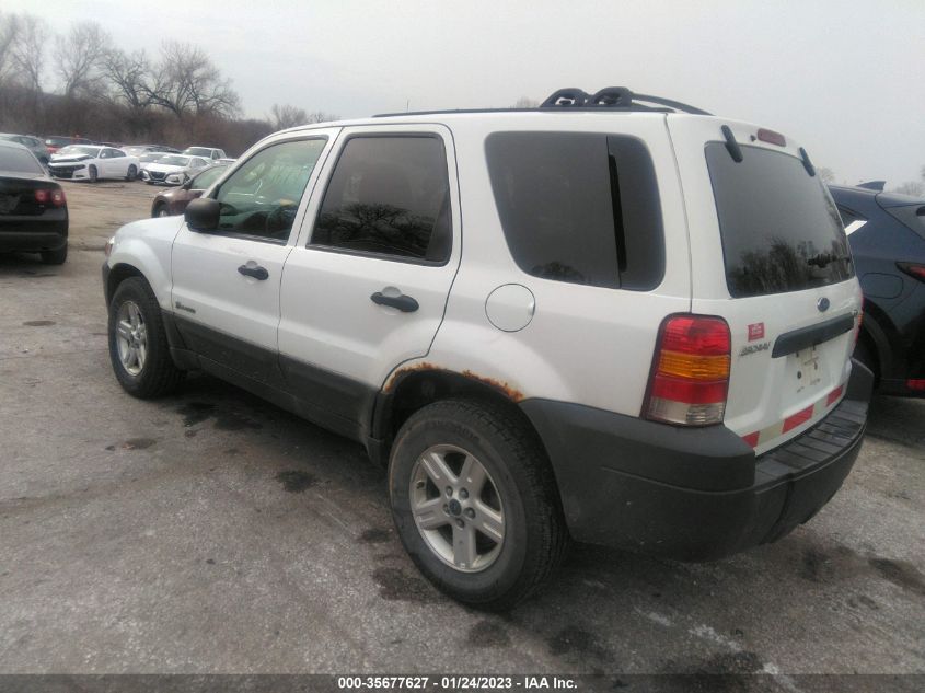 2006 Ford Escape Hybrid VIN: 1FMCU96H56KD13380 Lot: 35677627