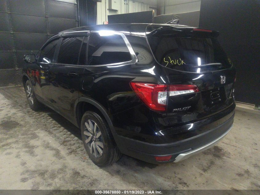 2021 Honda Pilot Awd Ex-L VIN: 5FNYF6H59MB070169 Lot: 35678850