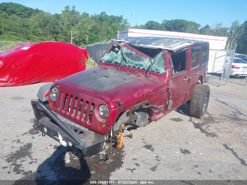 2012 Jeep Wrangler Unlimited Sport VIN: 1C4HJWDG0CL143477 Lot: 35681171