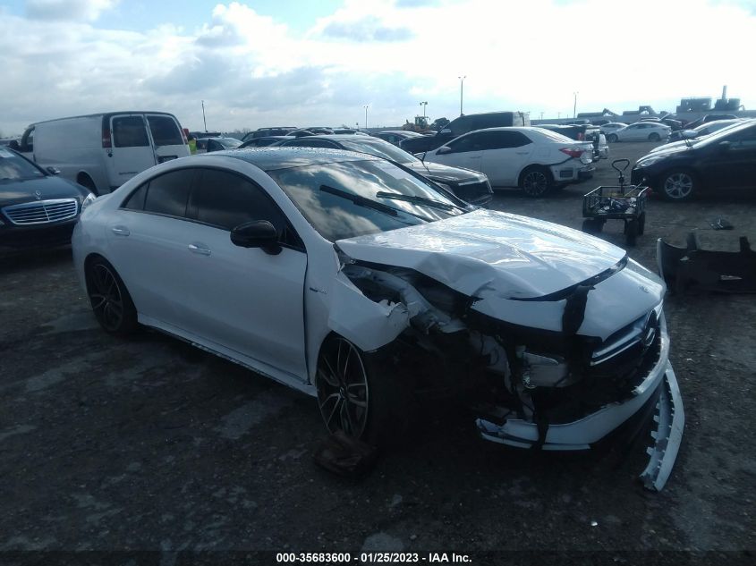 W1K5J5BB2NN287775 2022 Mercedes-Benz Amg Cla 35