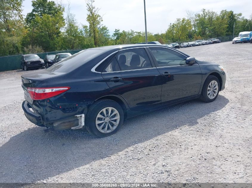 2016 Toyota Camry Le VIN: 4T4BF1FK6GR574273 Lot: 35685260