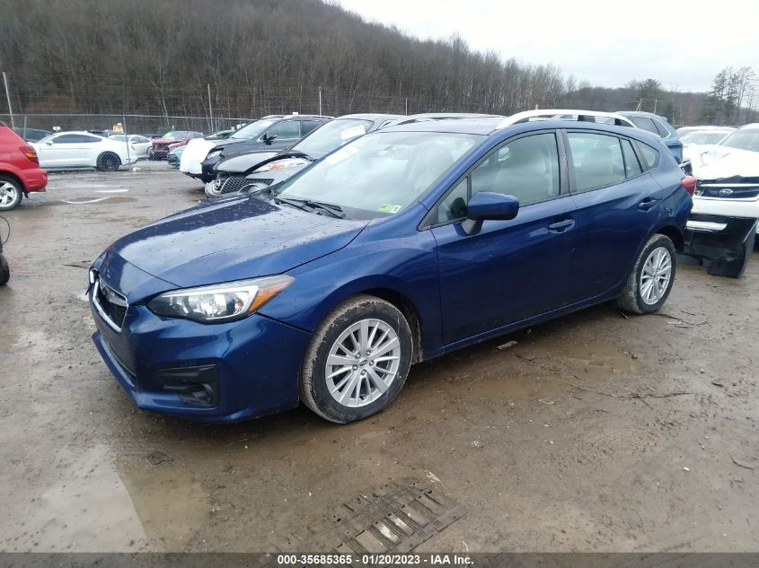 2017 Subaru Impreza 2.0I Premium VIN: 4S3GTAB61H3732970 Lot: 35685365