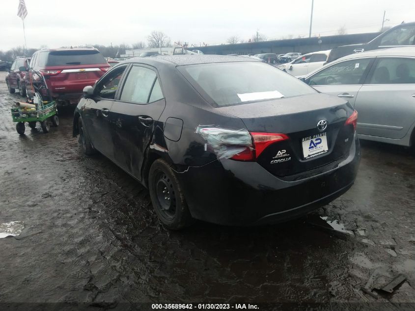 2019 Toyota Corolla Le VIN: 2T1BURHE9KC163837 Lot: 35689642