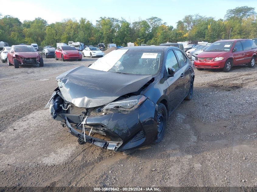 2019 Toyota Corolla Le VIN: 2T1BURHE9KC163837 Lot: 35689642