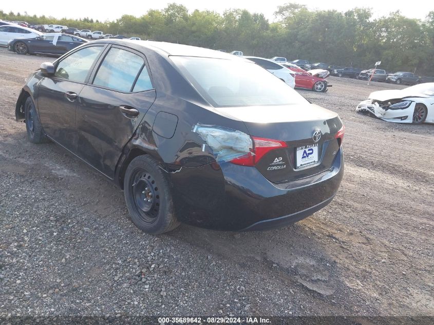 2019 Toyota Corolla Le VIN: 2T1BURHE9KC163837 Lot: 35689642