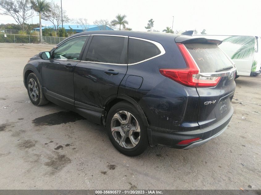 2018 Honda Cr-V Ex-L/Ex-L Navi VIN: 7FARW1H83JE015492 Lot: 35690577