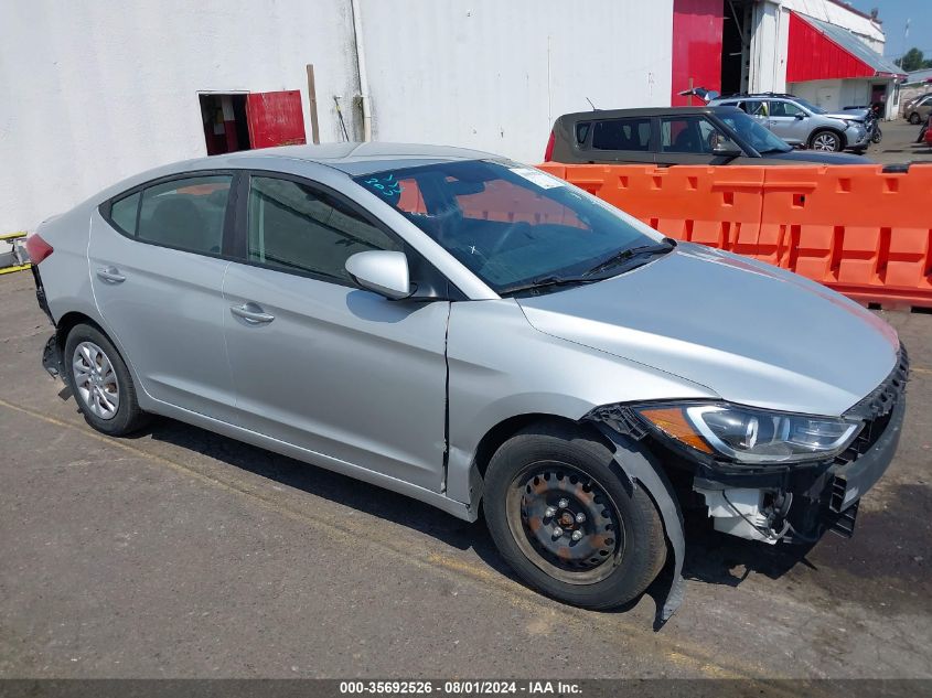 2018 Hyundai Elantra Se VIN: 5NPD74LF1JH279287 Lot: 35692526